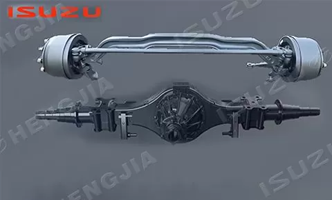 المحاور الأمامية والخلفية