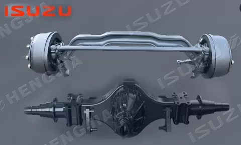 المحاور الأمامية والخلفية