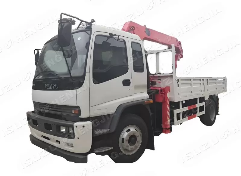 Isuzu F/FVR شاحنة شنت رافعة